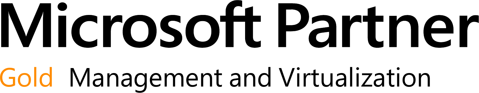 Microsoft Partner Gold Management and Virtualization